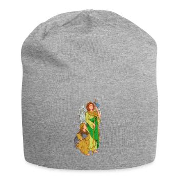 Archangel Raphael - Jersey Beanie - heather grey - Front