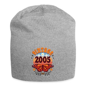 Rétro et Vintage 2005 Femme 18 Ans Anniversaire - Bonnet en jersey - gris chiné - Devant