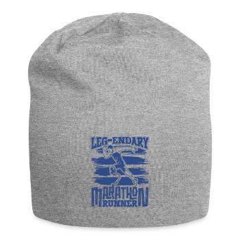 Legendary marathon runner - prosthetic leg - Jersey Beanie - heather grey - Front