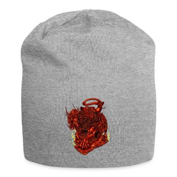 Mythologie grecque - Chimère - Bonnet en jersey - gris chiné - Devant