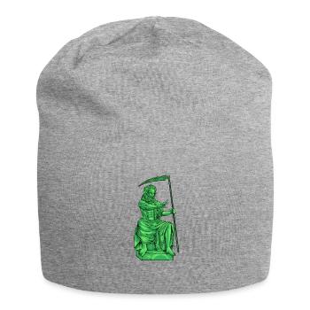Dieu grec Kronos - Dieu romain Saturne - Bonnet en jersey - gris chiné - Devant