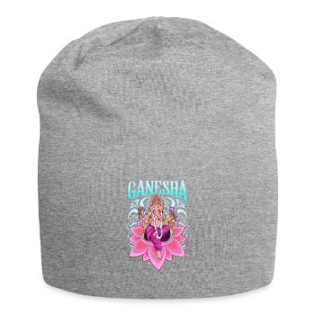 Hindu God - Ganesha - Jersey Beanie - heather grey - Front