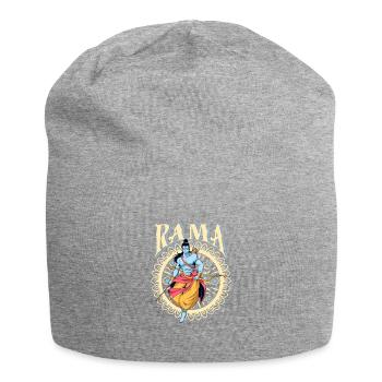 Hindu Gott - Rama - Jersey-Beanie - Grau meliert - Vorne