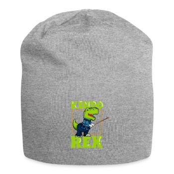 TREX does kendo - Jersey Beanie - heather grey - Front