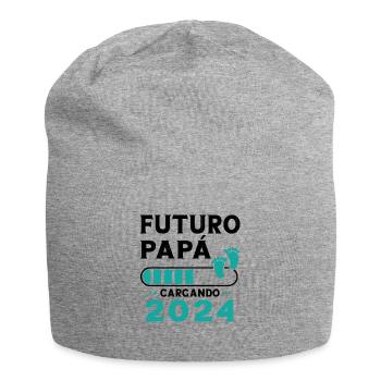 Zukünftiger Papst 2024 - Jersey-Beanie - Grau meliert - Vorne