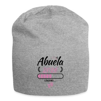 Grandma 2026 Loading Future Grandma - Jersey Beanie - heather grey - Front