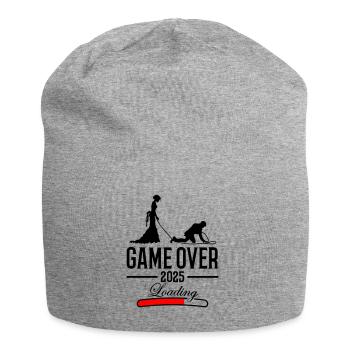 Wedding Loading 2025 Game Over - Bonnet en jersey - gris chiné - Devant