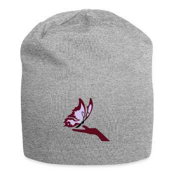 Butterfly Hand Zauber mariposa - Jersey-Beanie - Grau meliert - Vorne