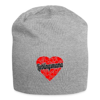 favorite Mom - Jersey Beanie - heather grey - Front