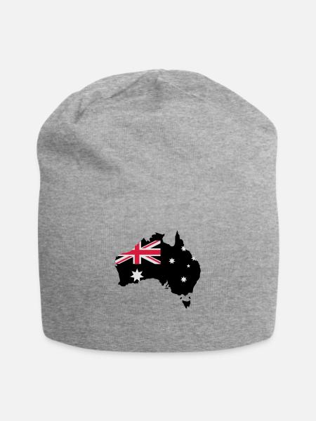 Australia - Jersey-Beanie - Grau meliert