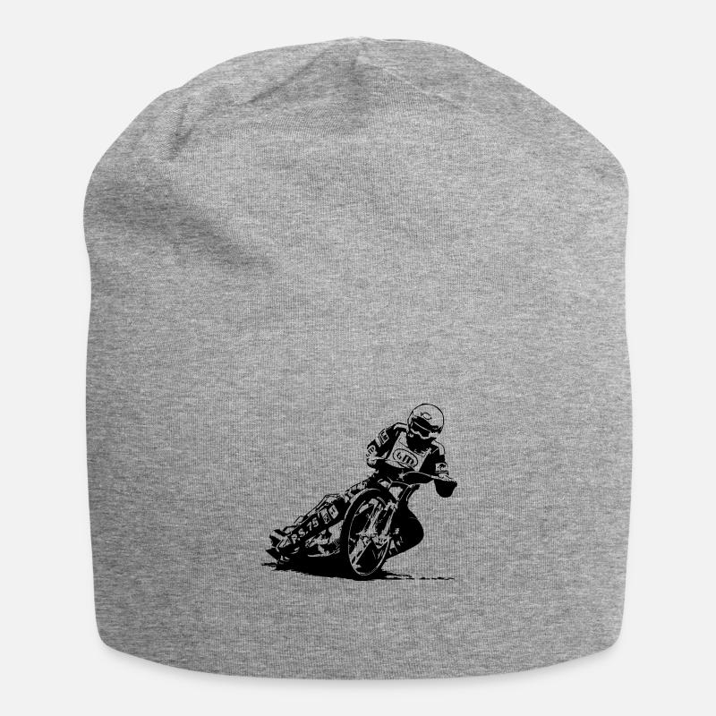 Speedway Driver - Jersey-Beanie - Grau meliert