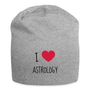 Astrology Astrologer Astrologie Astrologue - Jersey Beanie - heather grey - Front