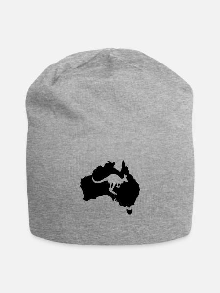 Australia - Jersey Beanie - heather grey