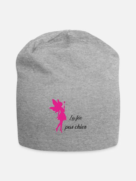 La fée pas chier - Bonnet en jersey - gris chiné