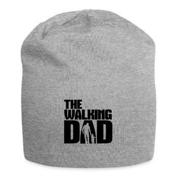The walking DAD! - Jersey Beanie - heather grey - Front