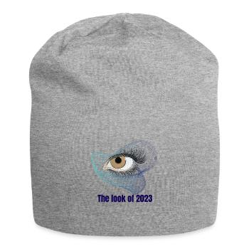 The look of 2023 - Bonnet en jersey - gris chiné - Devant