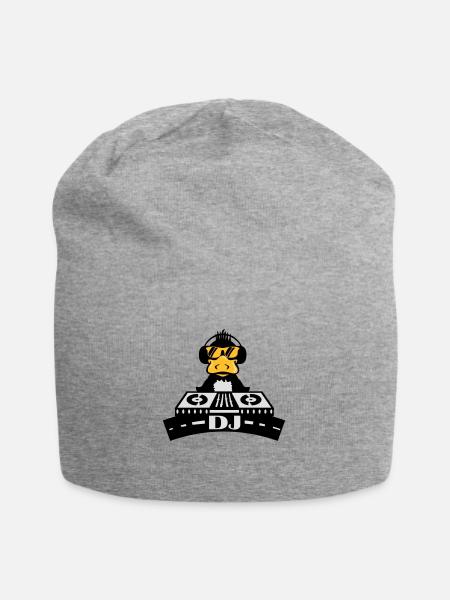 Duck DJ - Bonnet en jersey - gris chiné