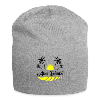 Abu Dhabi - Jersey Beanie - heather grey - Front