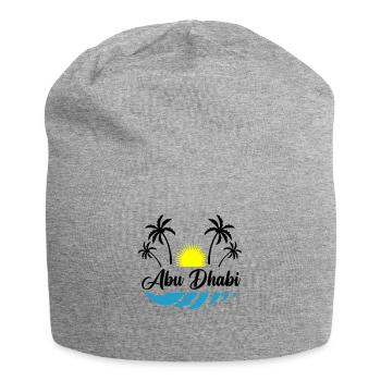 Abou Dhabi - Bonnet en jersey - gris chiné - Devant