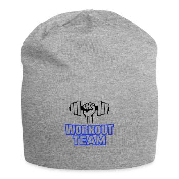Workout Team - Jersey-Beanie - Grau meliert - Vorne