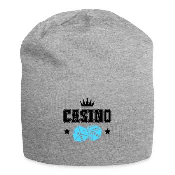Casino - Bonnet en jersey - gris chiné - Devant