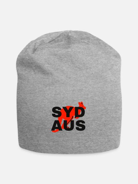 Sydney Australia - Jersey-Beanie - Grau meliert