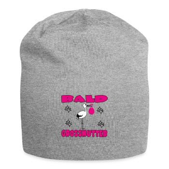 BALD GROSSMUTTER - Jersey Beanie - heather grey - Front