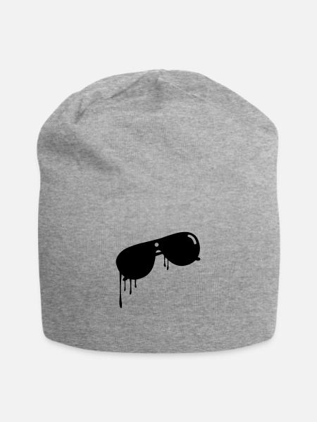 sunglasses - Jersey Beanie - heather grey