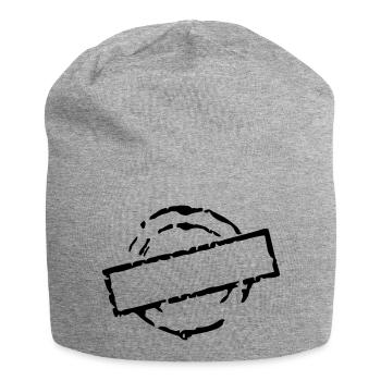 stempel_vec_1 de - Jersey-Beanie - Grau meliert - Vorne