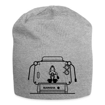 Barista Faema E61 - Jersey-Beanie - Grau meliert - Vorne