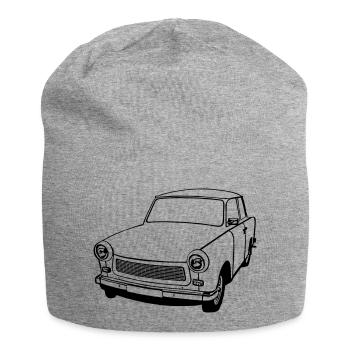  , Ostalgie , DDR Kult , Oldtimer (25) - Jersey-Beanie - Grau meliert - Vorne