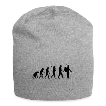 T-shirt Hunter · Evolution · chasse · chasse · cerf - Bonnet en jersey - gris chiné - Devant