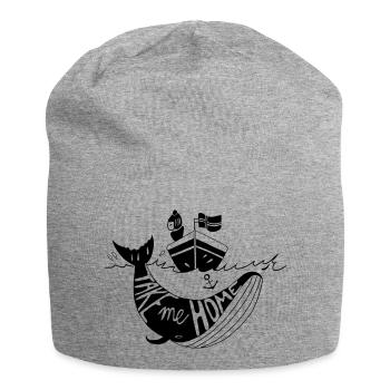 Take me home - Bonnet en jersey - gris chiné - Devant