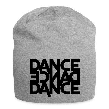 danse danse danse (en arrière) - Bonnet en jersey - gris chiné - Devant