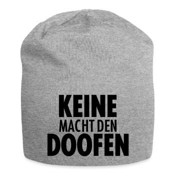 No power to Doofen, c, Sayings, Quotes - Jersey Beanie - heather grey - Front