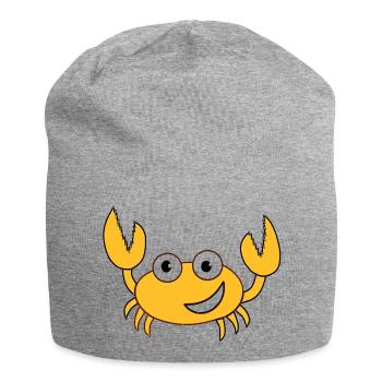 Krebs - Jersey-Beanie - Grau meliert - Vorne