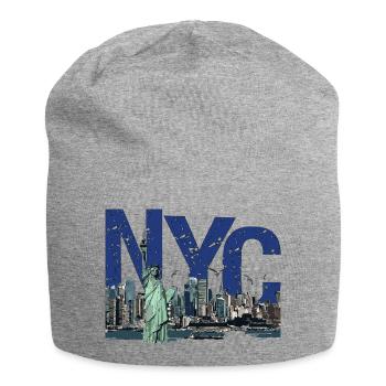 NYC NEW YORK CITY - Jersey Beanie - heather grey - Front