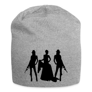bridal security - Jersey Beanie - heather grey - Front