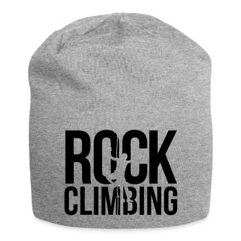 rock climbing - Jersey Beanie - heather grey - Front