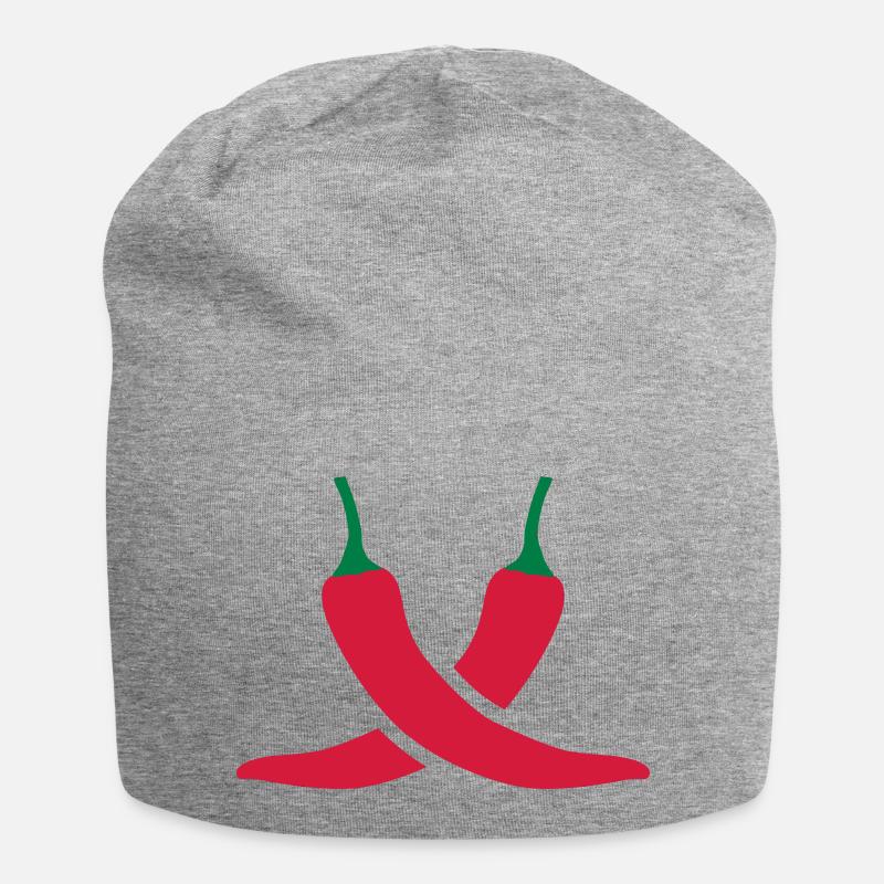 Chili - Jersey-Beanie - Grau meliert