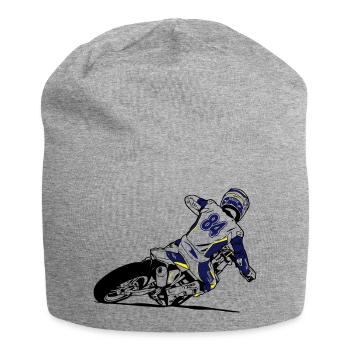 Supermoto - Jersey-Beanie - Grau meliert - Vorne
