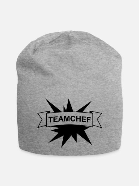 Team Teamchef - Jersey-Beanie - Grau meliert