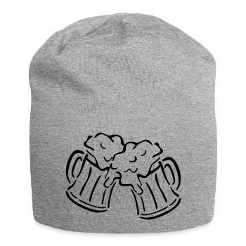 beer - Jersey Beanie - heather grey - Front