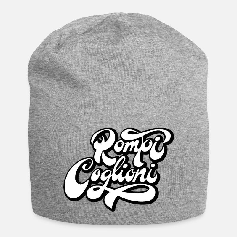 Break balls - Jersey Beanie - heather grey