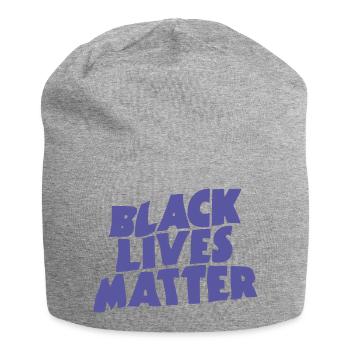 Black Lives Matter - Jersey Beanie - heather grey - Front