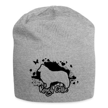 ROUGH COLLIE Chiens Chien de troupeau Wilsigns - Bonnet en jersey - gris chiné - Devant