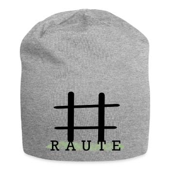 Hashtag - Jersey-Beanie - Grau meliert - Vorne