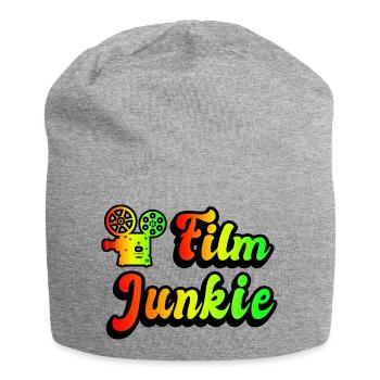 Film Junkie Rainbow Design - Bonnet en jersey - gris chiné - Devant