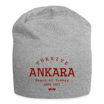 Ankara Heart of Turkey ESTD 1923 - Jersey Beanie - heather grey - Front