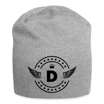 wappen d - Jersey-Beanie - Grau meliert - Vorne